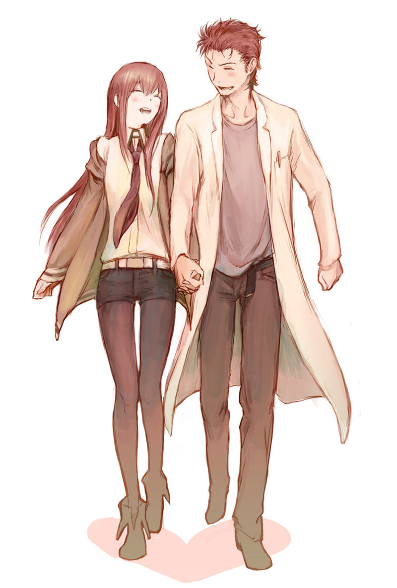 Steins Gate シュタインズゲート 岡部倫太郎 牧瀬紅莉栖 オカクリ 二次画像まとめ ゲーム攻略のまるはし