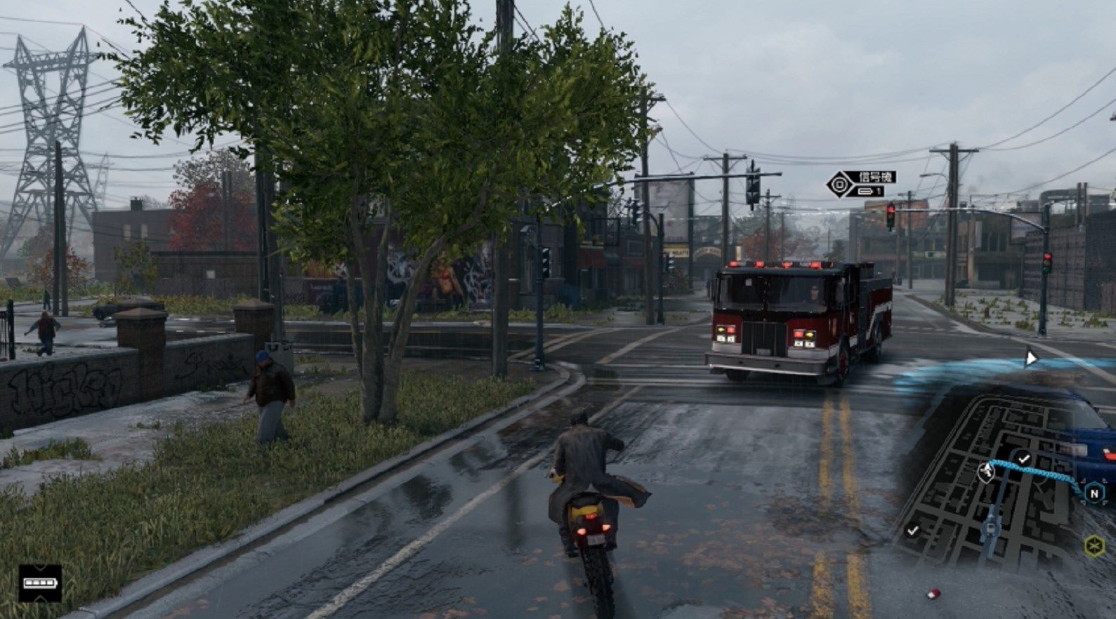 ウォッチドッグス 消防車が暴走してるぞｗｗｗｗｗｗｗｗｗｗｗｗ ゲーム攻略のまるはし