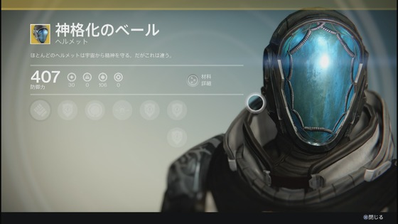 神格化のベール