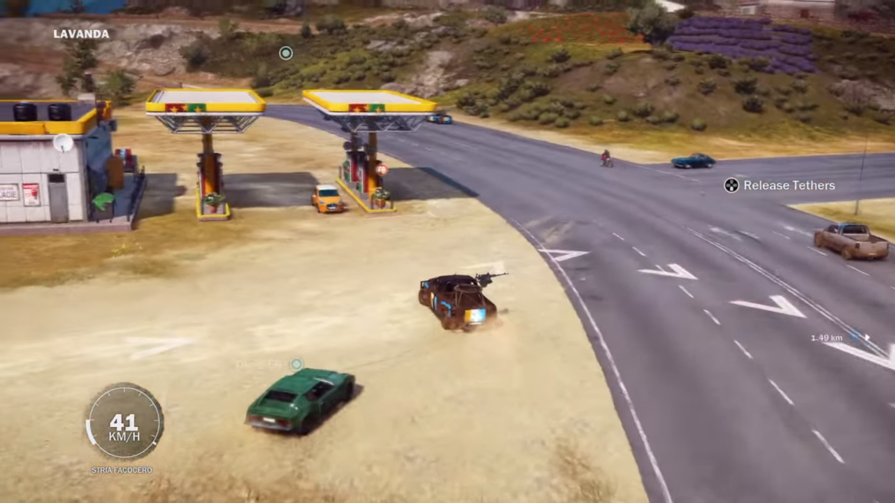 ジャストコーズ3 模範的な突発イベントエンカウンター ガソリン切り ゲーム攻略のまるはし