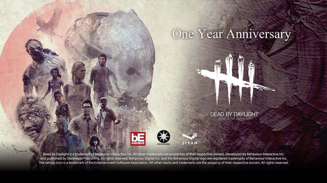 Dead By Daylight デッドバイデイライト コンシューマー版発売だけどpc版は1周年 感謝の意を込めた動画を公開 ゲーム攻略のまるはし