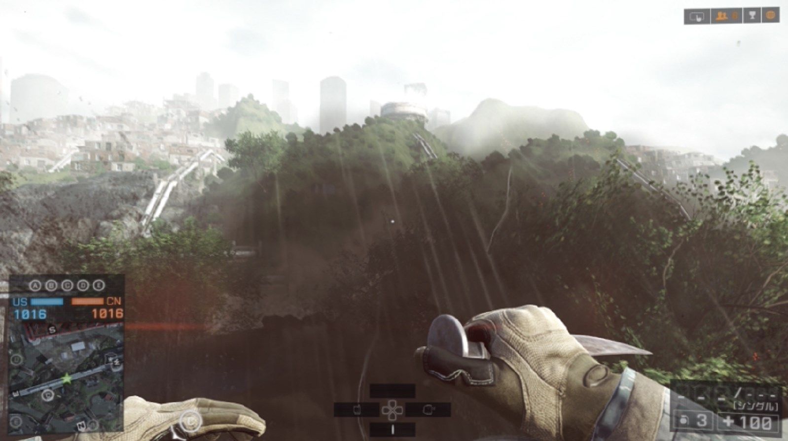 Bf4 ルンピニーガーデンの貯水タンク破壊で土砂崩れを起こすレボリューションをやってみたよ ゲーム攻略のまるはし