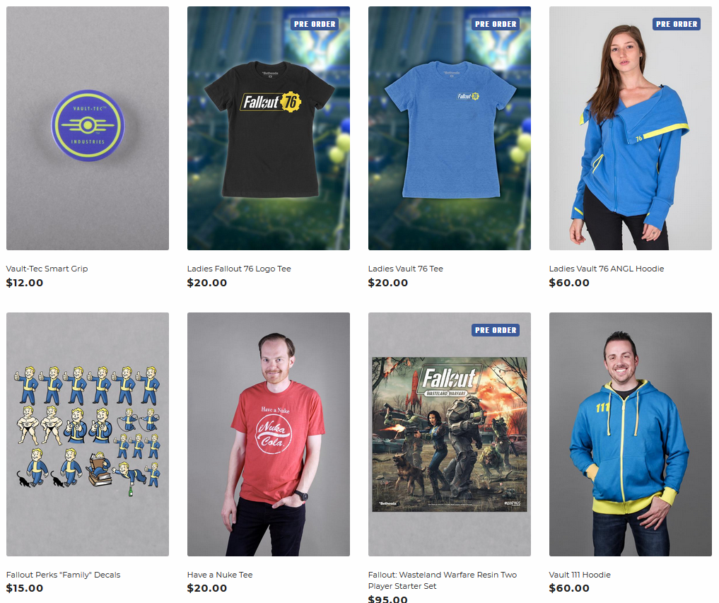 ベセスダ公式が早速 フォールアウト76 の予約受付開始 他 パーカーやtシャツも予約受付開始 ゲーム攻略のまるはし ベセスダ公式が早速 フォールアウト76 の予約受付開始 他 パーカーやtシャツも予約受付開始 ゲーム攻略のまるはし