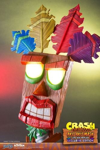 これでミスしても安心 クラッシュバンディクーからアクアクの等身大スタチューが発売 ゲーム攻略のまるはし