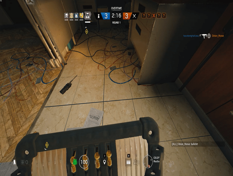 R6s レインボーシックスシージ タチャンカダンスしてるのかと思ったらガジェットおけないバグだった ゲーム攻略のまるはし
