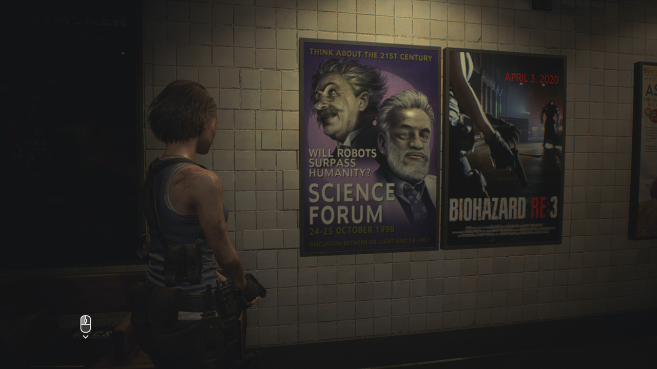 バイオハザードre3 体験版で発見できるイースターエッグ ロックマンのライト博士とdr ワイリーの科学フォーラム 酷評されたバイオ6を災害と表すジョーク ゲーム攻略のまるはし バイオハザードre3 体験版で発見できるイースターエッグ ロックマンのライト博士とdr ワイリーの科学フォーラム 酷評されたバイオ6を災害と表すジョーク ゲーム攻略のまるはし
