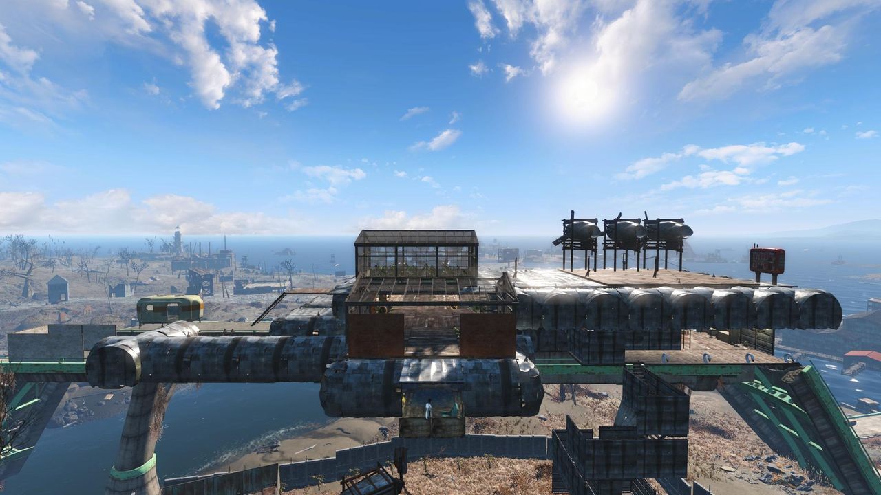 Fallout4 高速道路に建てられた巨大要塞にロマンを感じる ゲーム攻略のまるはし Fallout4 高速道路に建てられた巨大要塞にロマンを感じる ゲーム攻略のまるはし