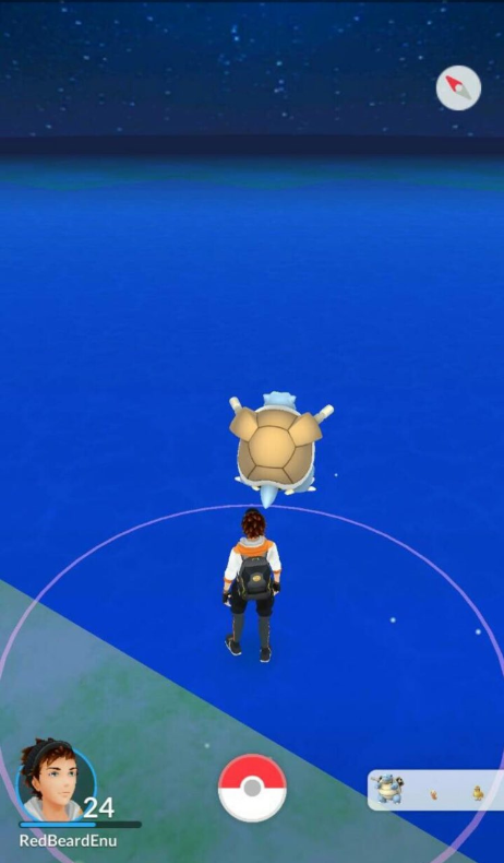 ポケモンgo 海を見ろ ゴジラだ ガメラだ いや カメックスだ 海の中は危ないだろｗ Pokemongo ゲーム攻略のまるはし