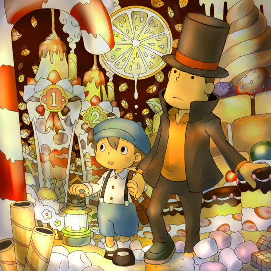 レイトン教授シリーズ 二次画像まとめ ゲーム攻略のまるはし