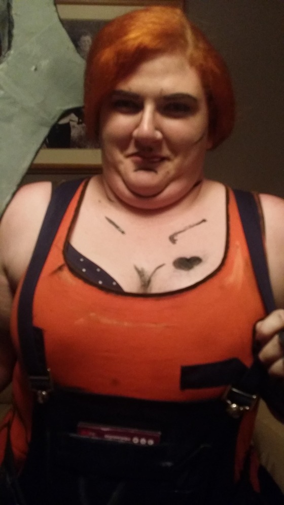 12 - quothow many chins have i got nowquot