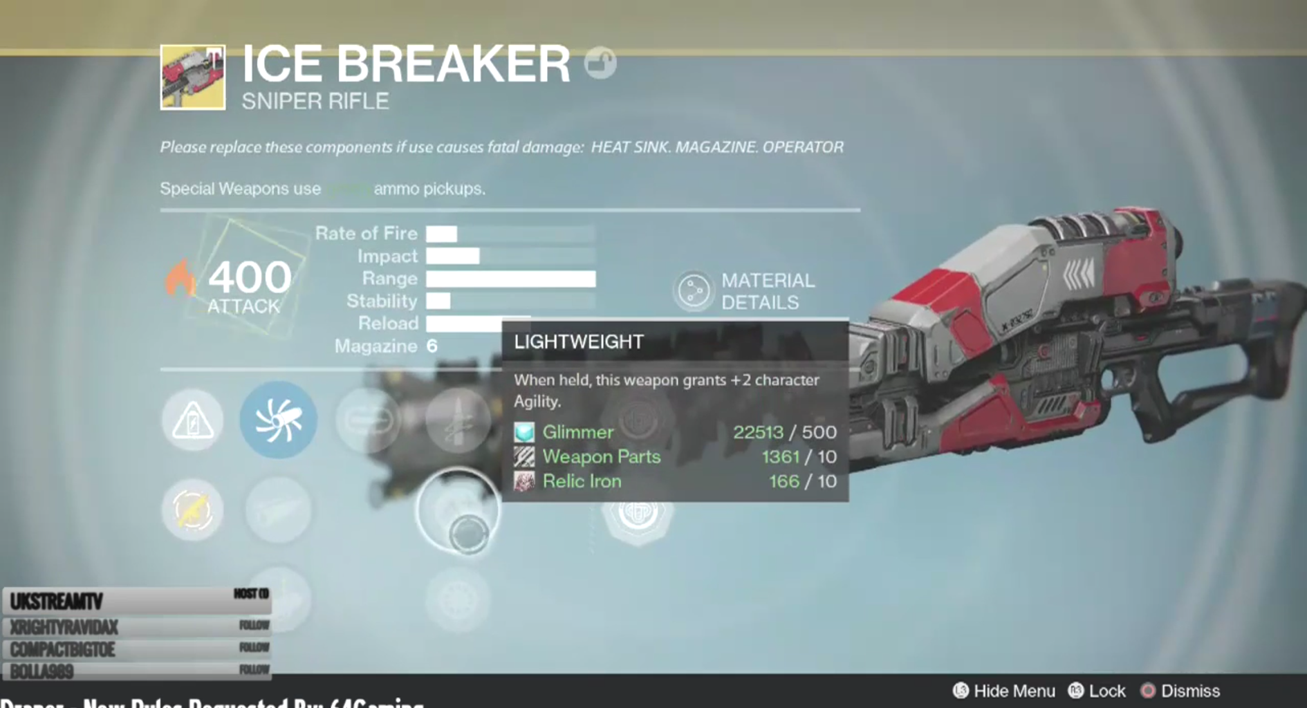 Destiny 週間エリートバウンティ 日の出 からアイスブレーカーがドロップする瞬間 ゲーム攻略のまるはし