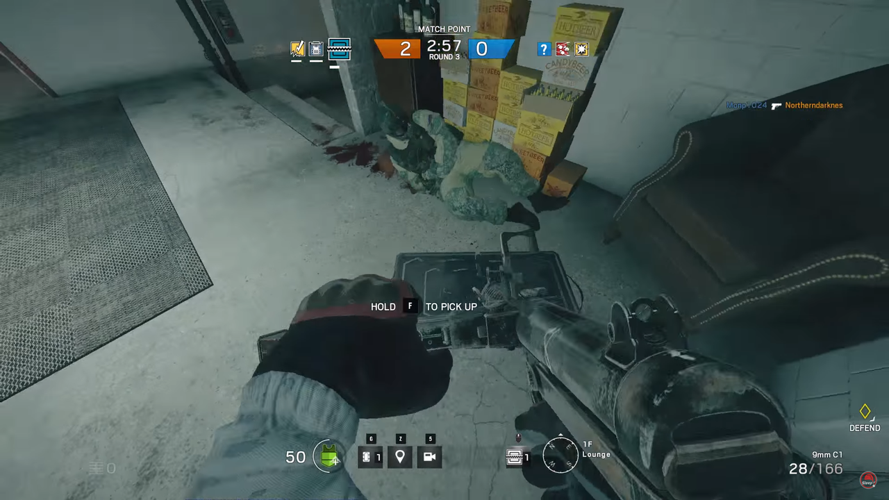 R6 レインボーシックスシージ フロストのウェルカムマットは瀕死の敵をキルすることもできるぞ ゲーム攻略のまるはし R6 レインボーシックスシージ フロストのウェルカムマットは瀕死の敵をキルすることもできるぞ ゲーム攻略のまるはし