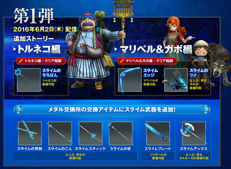 Dqh2 ドラゴンクエストヒーローズ2 メダル王で交換できるスライム装備紹介 ゲーム攻略のまるはし Dqh2 ドラゴンクエストヒーローズ2 メダル王で交換できるスライム装備紹介 ゲーム攻略のまるはし