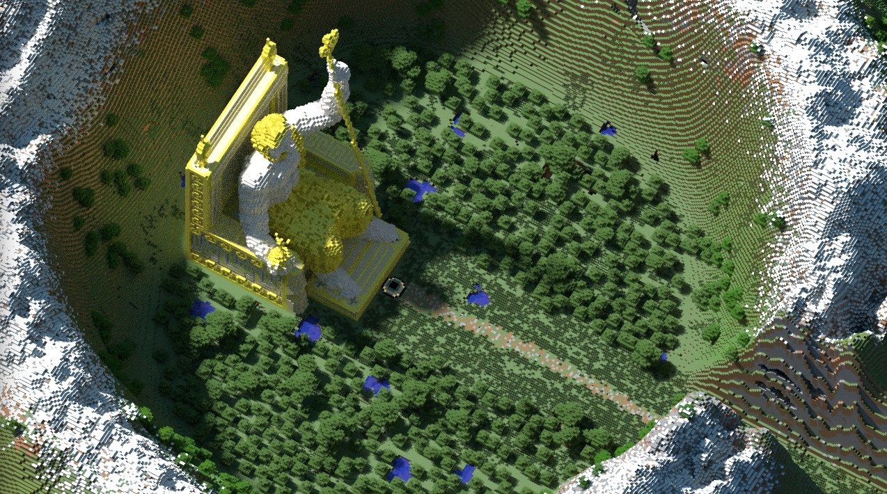 マインクラフトで見る世界の七不思議 ゲーム攻略のまるはし マインクラフトで見る世界の七不思議 ゲーム攻略のまるはし