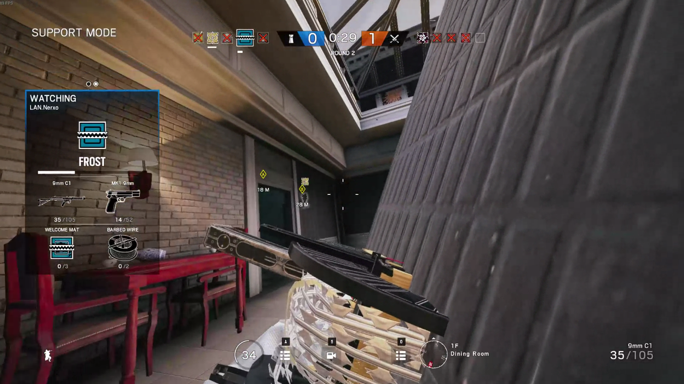 R6s レインボーシックスシージ フロストの超武装 ゲーム攻略のまるはし R6s レインボーシックスシージ フロストの超武装 ゲーム攻略のまるはし
