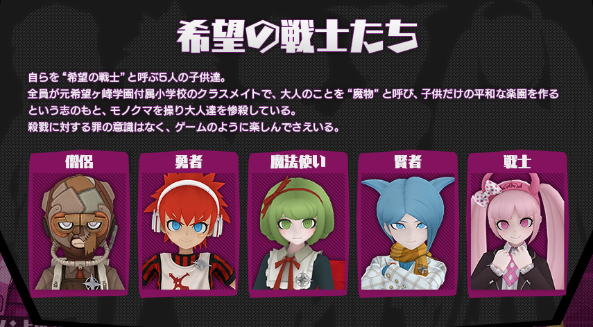 絶対絶望少女 登場キャラクターが一挙大公開だよ ゲーム攻略のまるはし 絶対絶望少女 登場キャラクターが一挙大公開だよ ゲーム攻略のまるはし