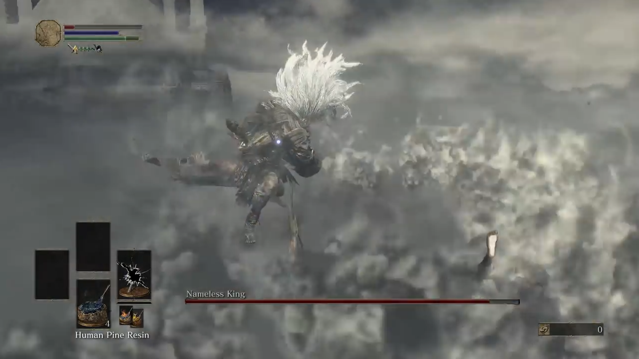 ダークソウル３ 無名の王sl1ノーダメージクリア動画 使用武器は え 折れた折れた直剣 ゲーム攻略のまるはし
