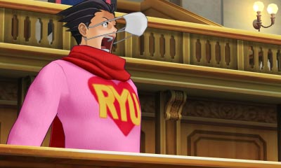 逆転裁判5　リュウちゃん　ニット