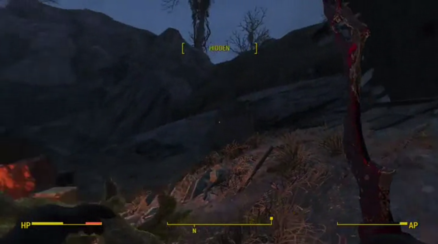 Fallout4 V A T Sでデスクローを攻撃した結果 ゲーム攻略のまるはし