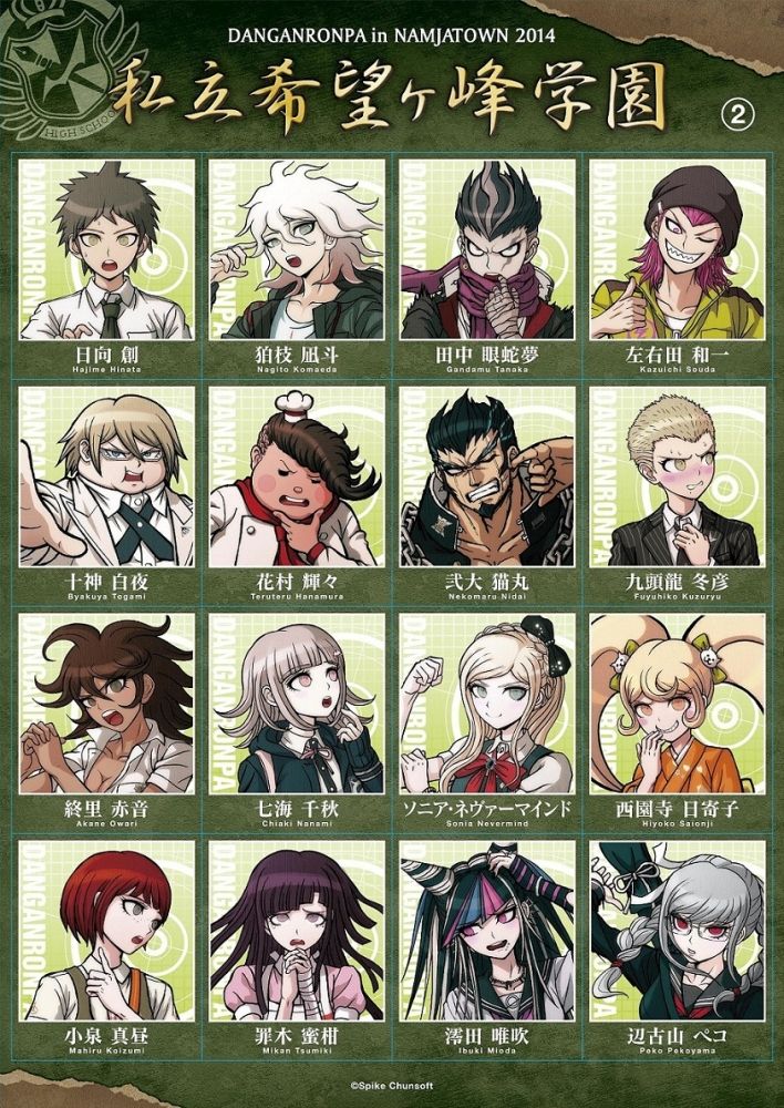 ダンガンロンパ ナンジャタウンとのコラボがまた始まるよ 開催は9月6日から ゲーム攻略のまるはし ダンガンロンパ ナンジャタウンとのコラボがまた始まるよ 開催は9月6日から ゲーム攻略のまるはし