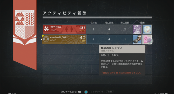 真紅のキャンディ