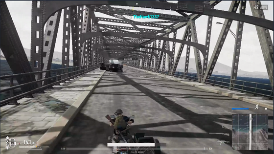 Pubg 橋の上 敵の向こうに見えない車両 ゲーム攻略のまるはし