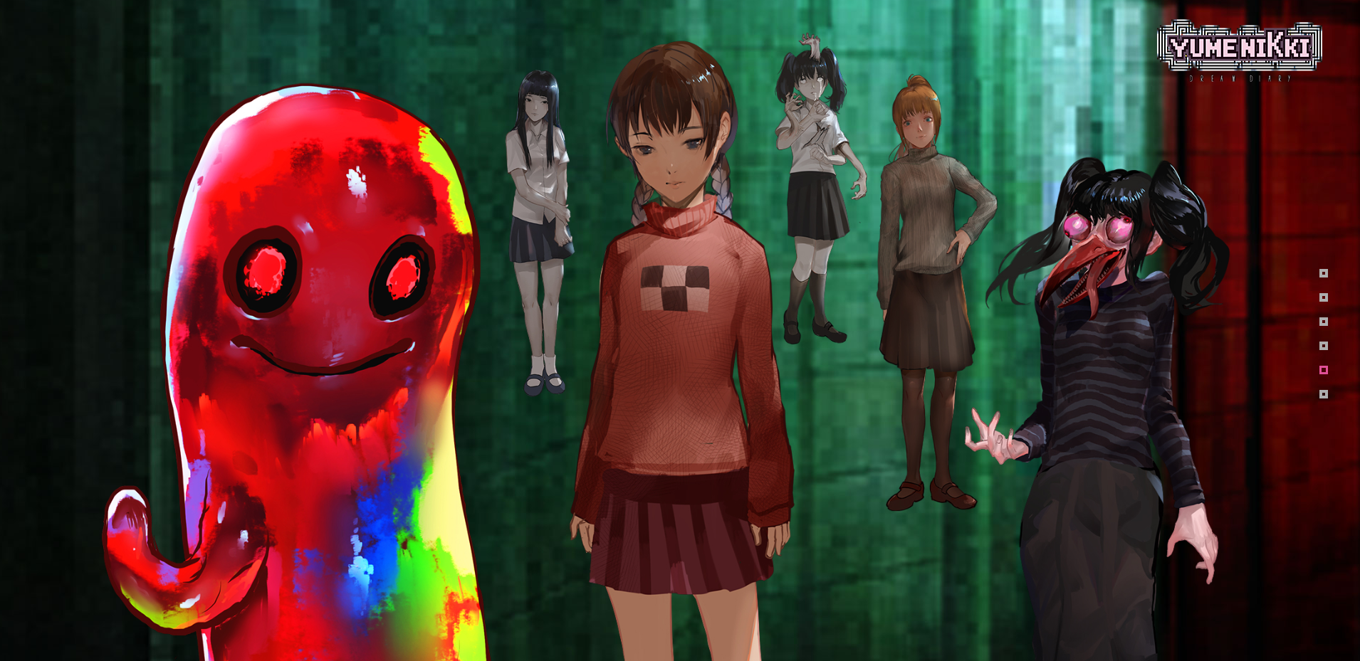 リメイク版 ゆめにっき Dream Diary 2月23日に発売決定 スクリーンショットも公開 ゲーム攻略のまるはし リメイク版 ゆめにっき Dream Diary 2月23日に発売決定 スクリーンショットも公開 ゲーム攻略のまるはし