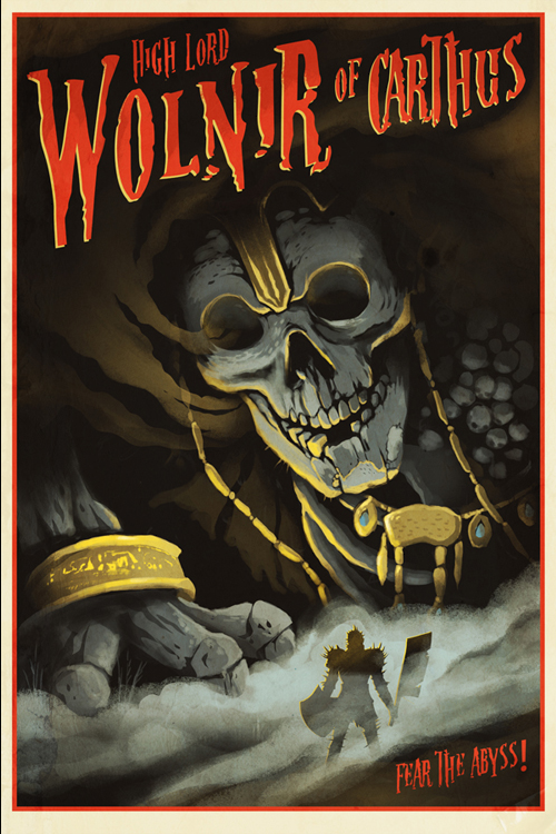 ダークソウル3 覇王ウォルニールのファンアート 映画の告知みたい ゲーム攻略のまるはし