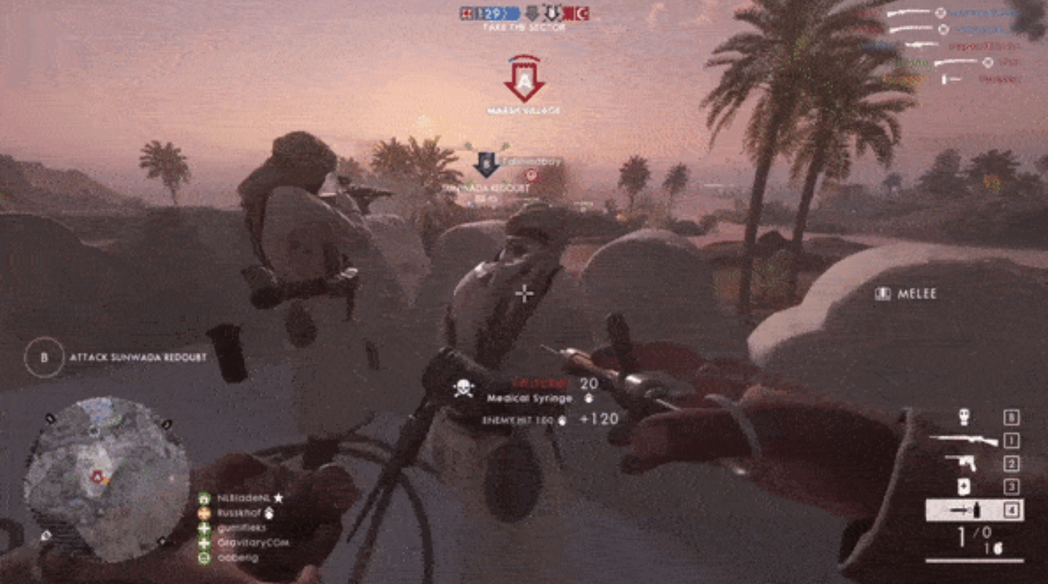 Bf1 バトルフィールド1 芋砂を注射器で殲滅 ゲーム攻略のまるはし