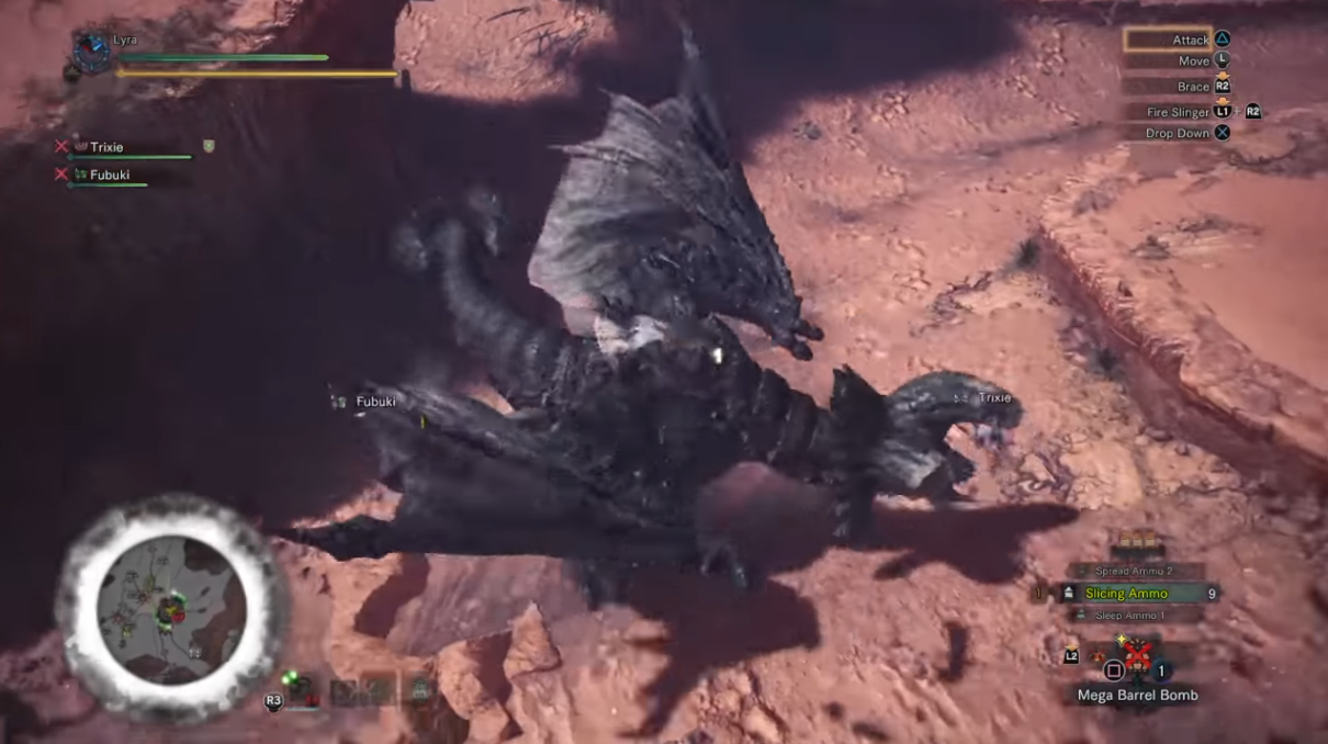 Mhw 乗ったのに 潜るのをやめないディアブロス亜種 ゲーム攻略のまるはし