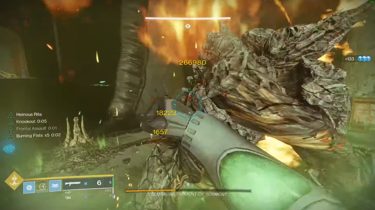 Destiny2 影の砦 迷宮 異端の奈落 最終ボス ズルマックを1フェーズキルするタイタン近接ビルドを紹介 ハンターの近接ビルドを超える強力なワームゴッド カレス ゲーム攻略のまるはし