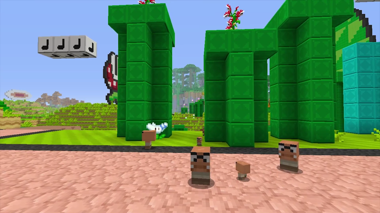 Wiiu版 マインクラフト にマリオスキンが登場 ゲーム攻略のまるはし