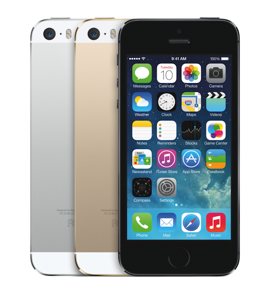 iPhone5Sカラーバリエーション