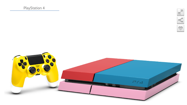 PS4オリジナルカラー
