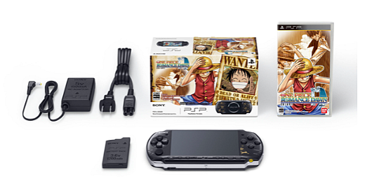 Pspにワンピースの絵柄がデザインされたモデルが登場 数量限定で12月日発売 特報ガジェq