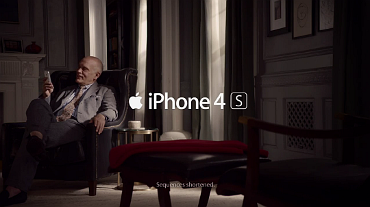 iPhone4S新CMジョン・マルコヴィッチ