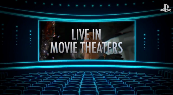 E3ソニープレスカンファレンス映画館