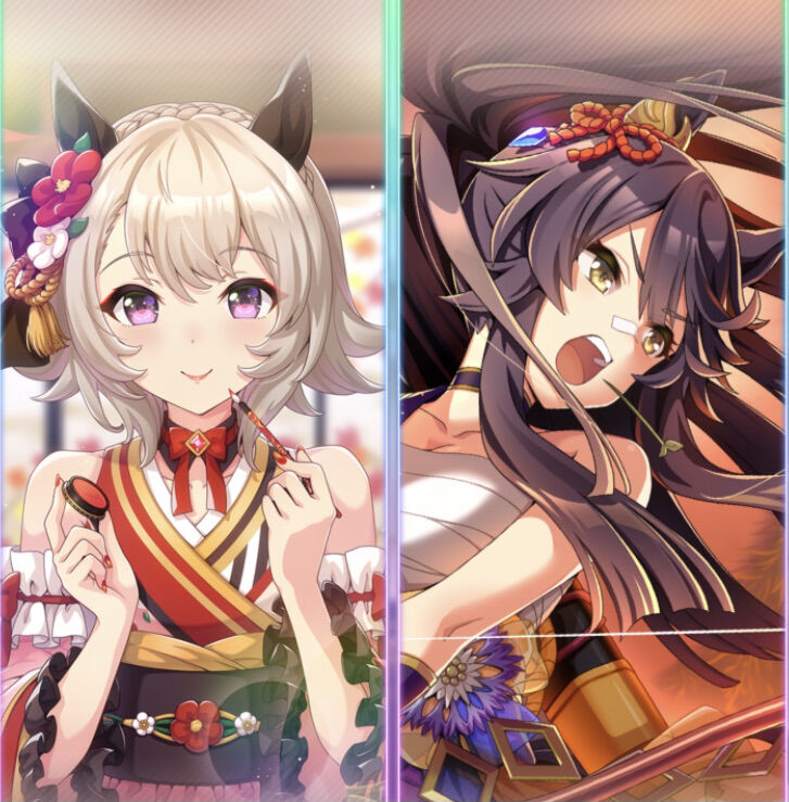 ウマ娘 騎乗の空論 Ssrカレンチャン ナリタブライアン ほぼほぼゲームログ改