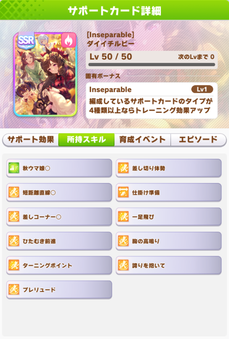 ① PSA9 ダイイチルビー ssp ウマ娘 登場・SSRダイイチルビー 2025年9