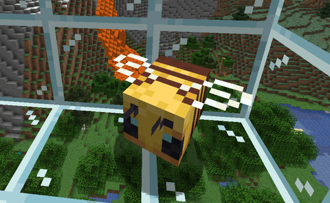 ハチが飛ぶ Minecraft マインクラフト The Buzzy Bees Update 追加の養蜂でハニーボトル集め ファンサマリィ ハチが飛ぶ Minecraft マインクラフト The Buzzy Bees Update 追加の養蜂でハニーボトル集め ファンサマリィ