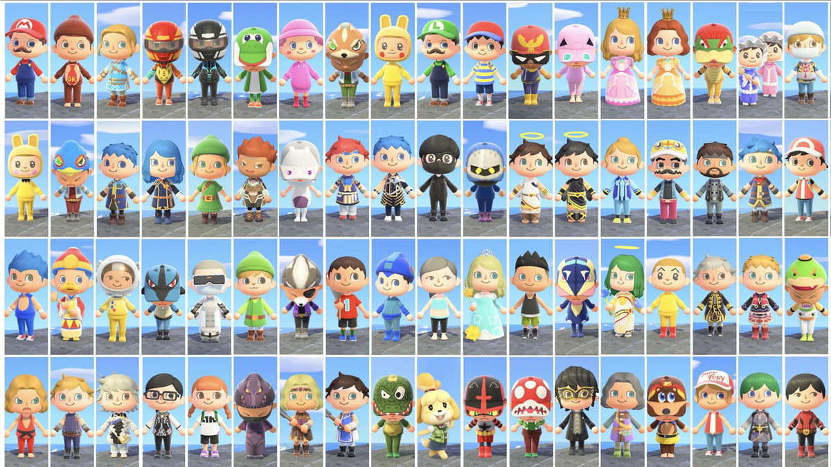 あつ森 で スマブラsp 全キャラコスプレを完成した凄ユーザー現る ファンサマリィ あつ森 で スマブラsp 全キャラコスプレを完成した凄ユーザー現る ファンサマリィ