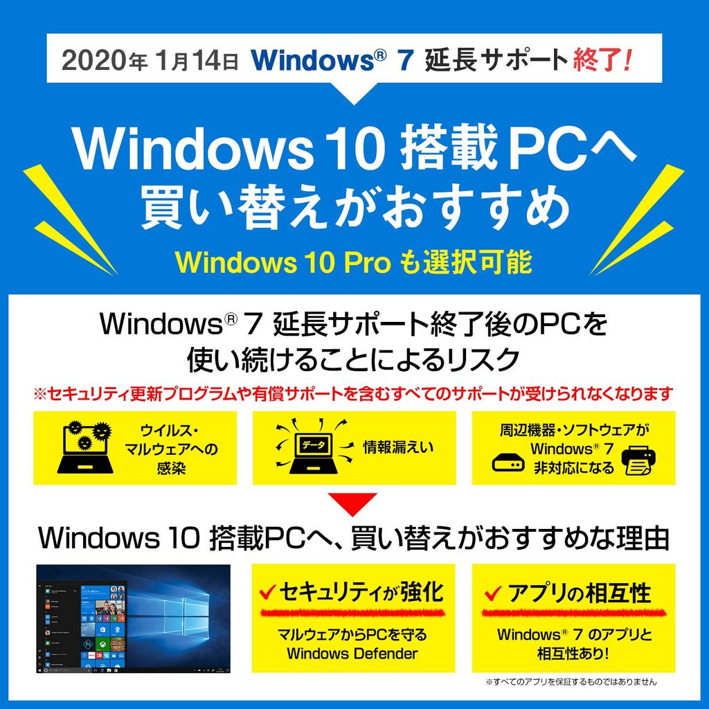 Win7 To 10 Windows7から10へ 載せ替えるか 買い替えるか 消費税も影響する ファンサマリィ Win7 To 10 Windows7から10へ 載せ替えるか 買い替えるか 消費税も影響する ファンサマリィ