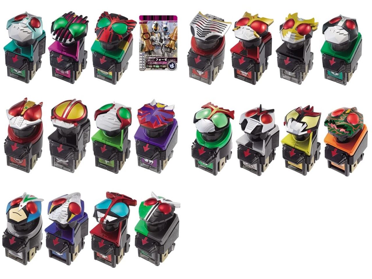 ガンバライドシャバドゥビ1弾から6弾のLR全コンプ‼︎ ガンバライドシャバドゥビ1弾から6弾のLR全コンプ‼︎