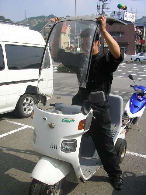 カスタムキャノピー？ : キミも目指すか？バイク三昧のススメ！！