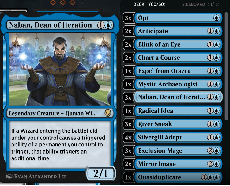 Mtgアリーナ 青単ウィザードデッキ組んでみた 日々適当ゲームブログ