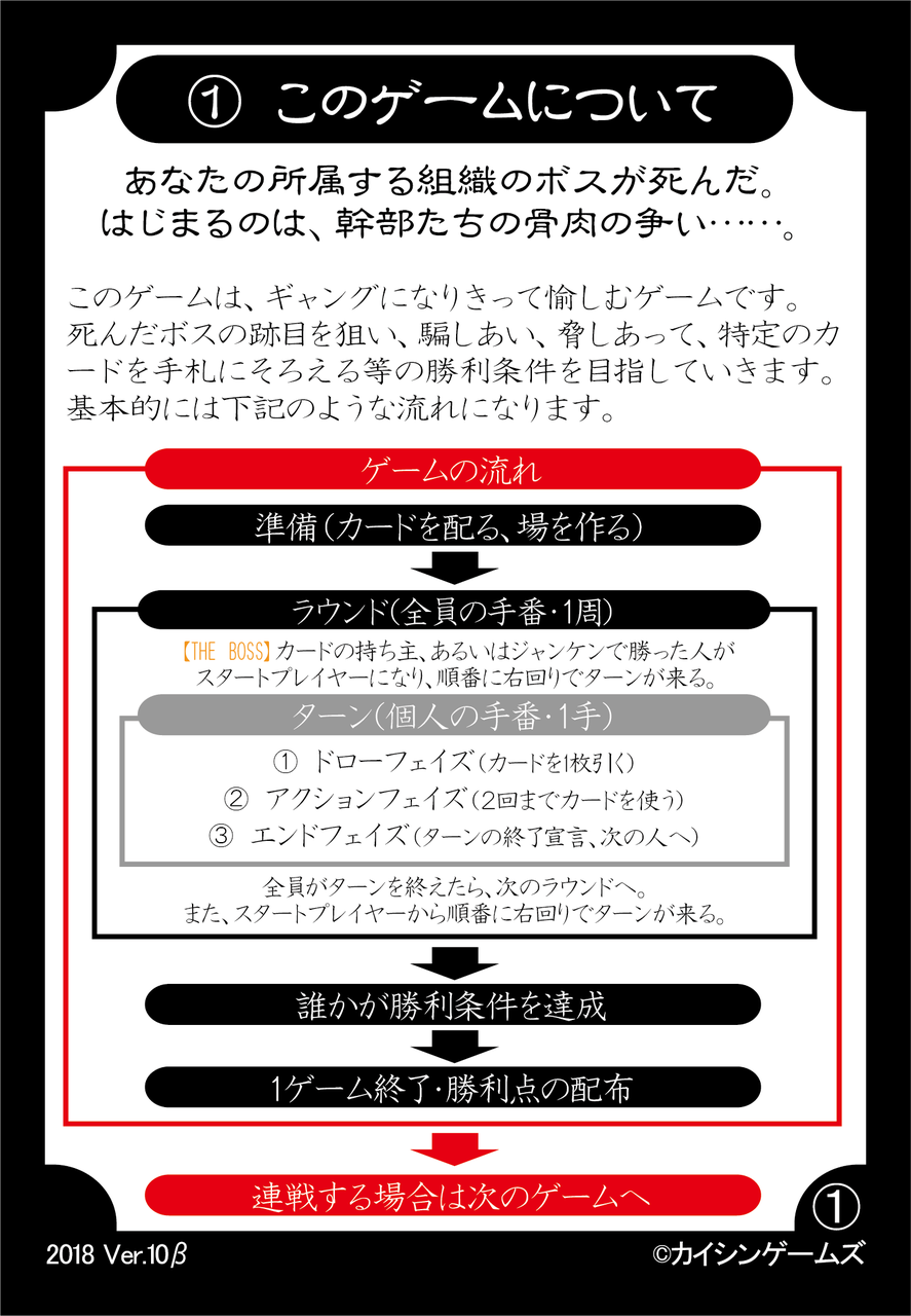 Ver 10 最新版のゲームルール ギャングスターパラダイスへ よおこそ