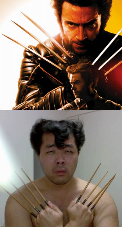 ものまね X Men ウルヴァリン はっぴぺ通信 ものまね X Men ウルヴァリン はっぴぺ通信