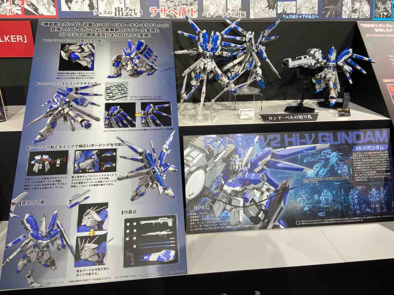 ガンプラ】HGナイチンゲールとRG Hi-νガンダム(ハイパーメガバズーカ