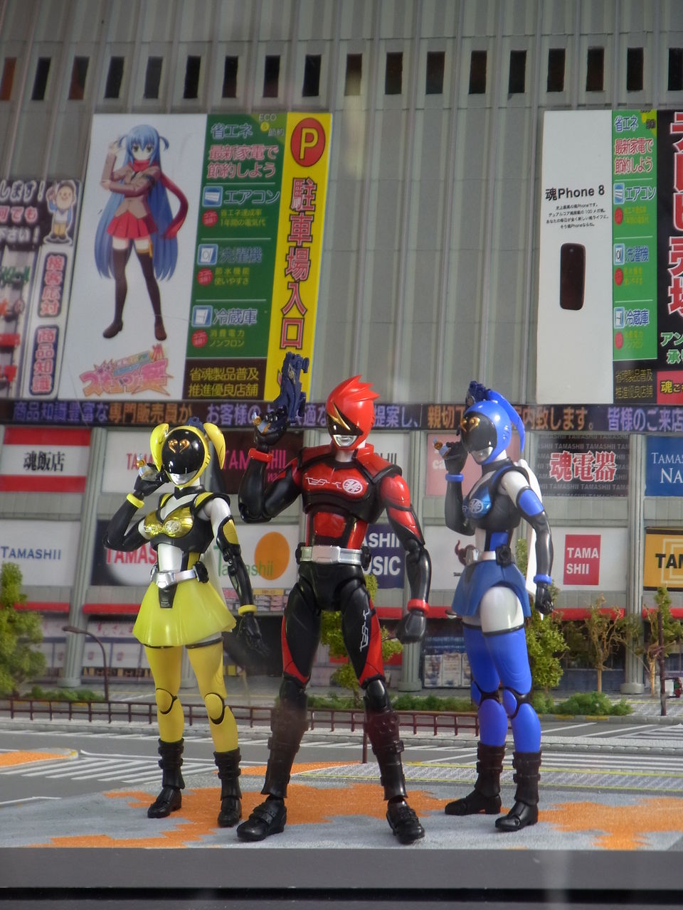 アキバレンジャー 魂キャラバン In ヨドバシカメラマルチメディアakiba レポ その８ アキバレンジャー ウルトラマン等の新作フィギュア関連 ガンプラ以外も好きすぎて辛い