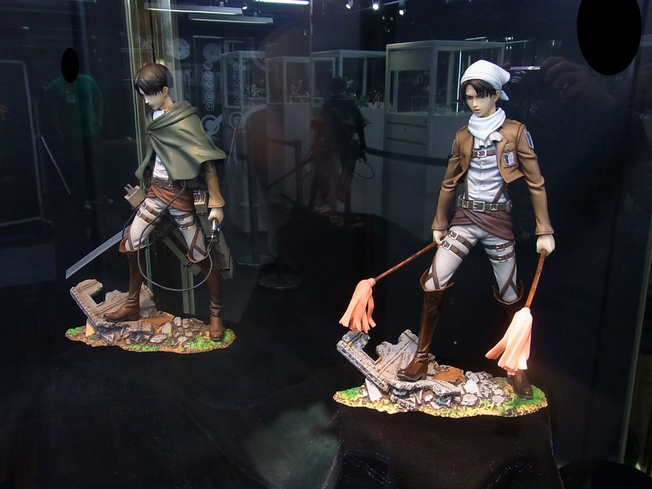 進撃の巨人】 「BRAVE-ACT リヴァイ」 お掃除版 ver. 展示 レポ